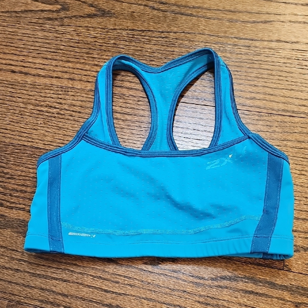 2XU Vibrant Blue Sports Bra - Picture 2 of 7
